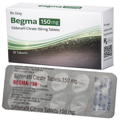 Begma 150mg : cena za 2 balenia - 20ks tablet