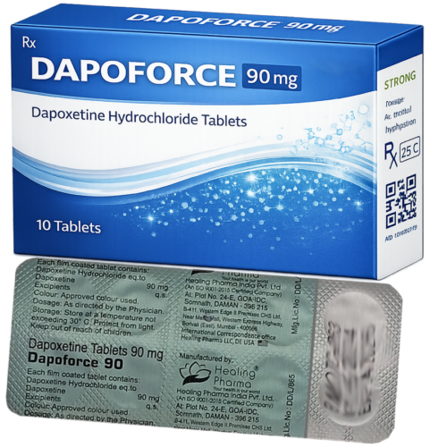 Dapoforce 90mg Extra : cena za 2 balenia - 20ks tablet