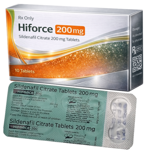 Hiforce 200mg Super : cena za 2 balenia - 20ks tablet