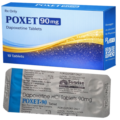 Poxet 90mg Dapoxetine : cena za 2 balenia - 20ks tablet