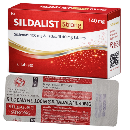 Sildalis 140mg Strong : cena za 2 balenia - 12ks tablet