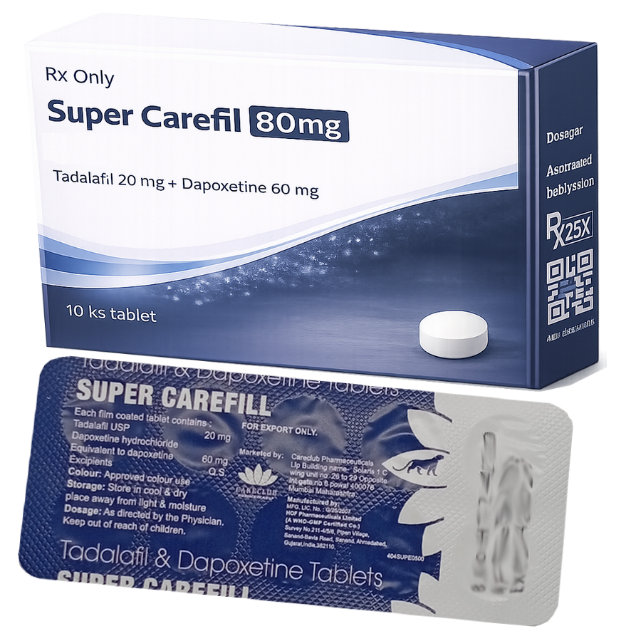 Super Carefill 80mg : cena za 2 balenia - 20ks tablet